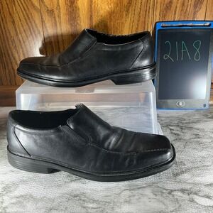 Bostonian Mens Black Leather Slip On‎ Loafer Dress Shoes Size 11M